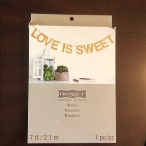 Love Is Sweet Banner